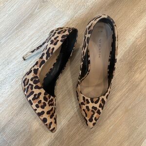 New look leopard pumps